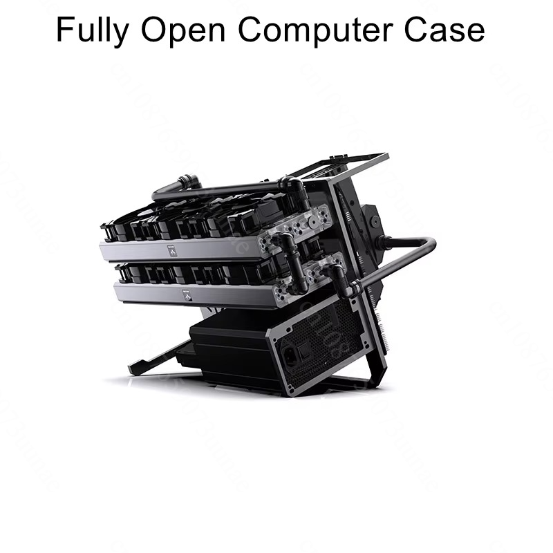 Aluminum Open Frame Test Bench Water Cooling - Chassi de Resfriamento a Água B-CE-X